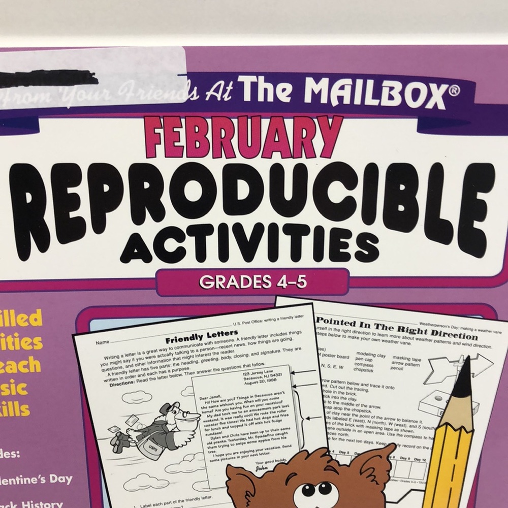 February Reproducible Activities Book - Picture 4 of 10